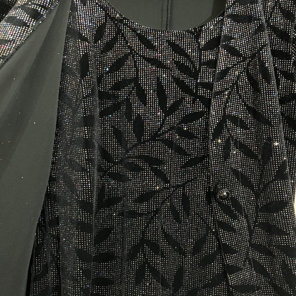 Another Thyme Black Dress View 4